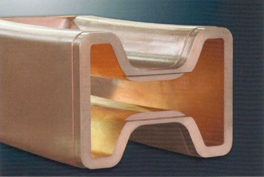 Porcelana Tubo externo del molde del cobre de la Cr-galjanoplastia del paralelo del contorno del molde de la colada continua proveedor