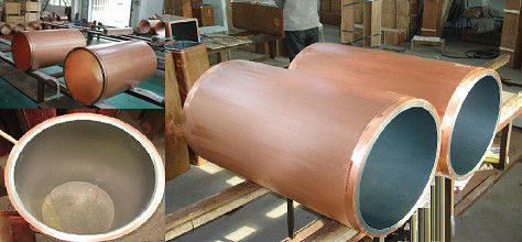 Porcelana Tubo del molde del cobre de la capa de cerámica para el tipo parabólico alta velocidad del cuadrado de la forma cónica de CCM de retiro proveedor