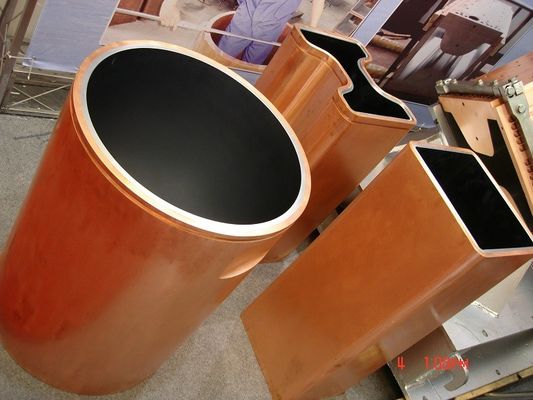 Porcelana Tubo doble del molde del cobre de la forma cónica para el cristalizador de la colada continua del metal proveedor